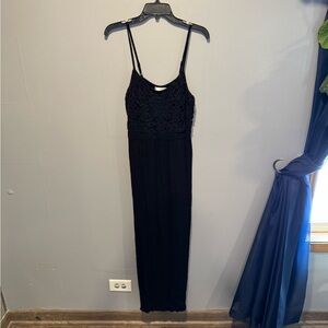 Time and Tru Black Maxi Dress